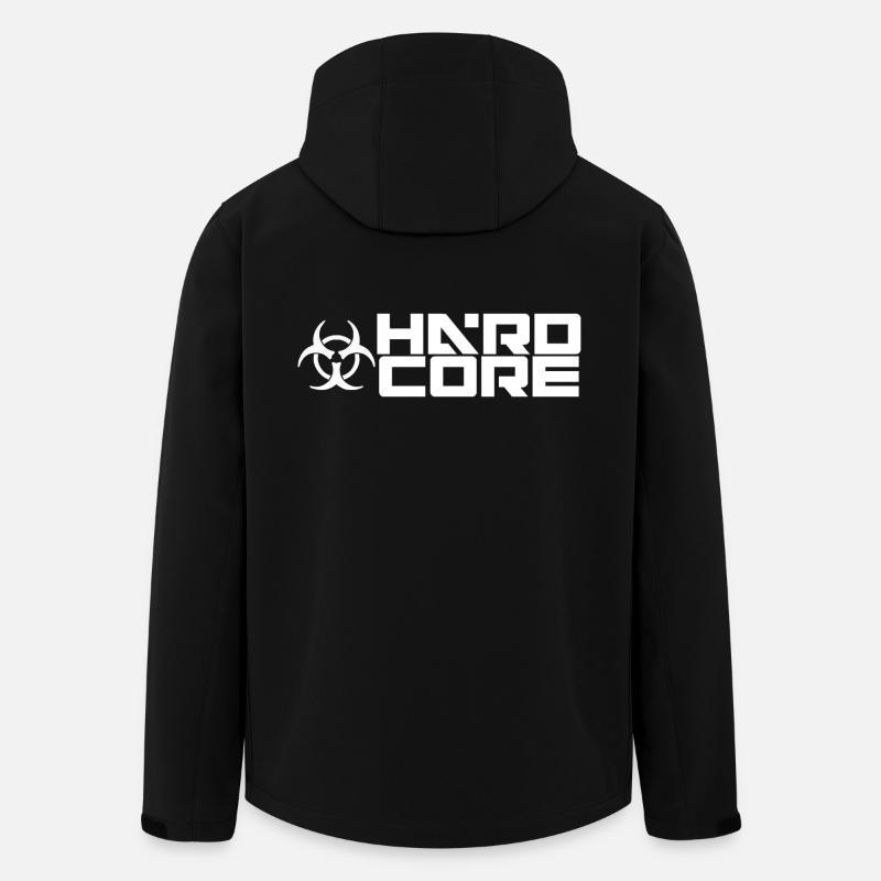 hard-core5 - Recycelte Männer Softshell-Jacke von Stanley/Stella - Schwarz