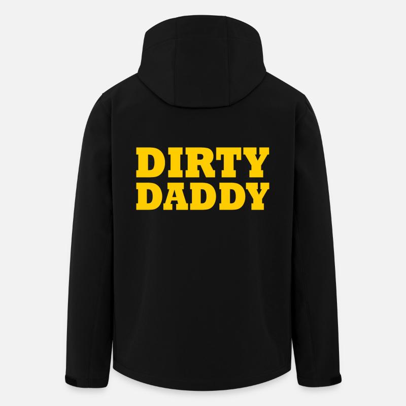 Dirty daddy - Men’s Recycled Softshell Jacket by Stanley/Stella - black