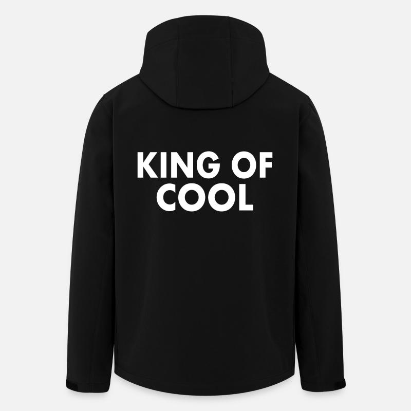 King of cool - Recycelte Männer Softshell-Jacke von Stanley/Stella - Schwarz