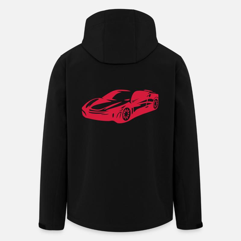 Auto - Recycelte Männer Softshell-Jacke von Stanley/Stella - Schwarz
