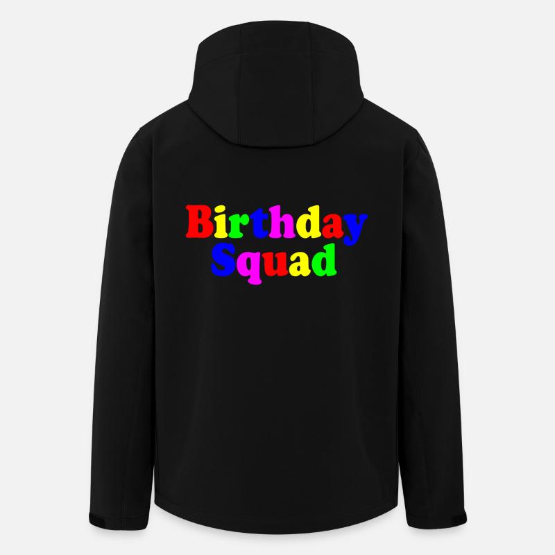Birthday squad - Recycelte Männer Softshell-Jacke von Stanley/Stella - Schwarz