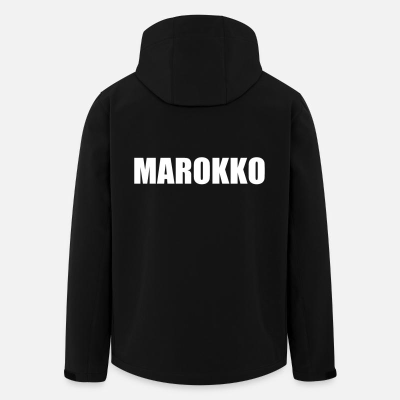 Marokko - Men’s Recycled Softshell Jacket by Stanley/Stella - black