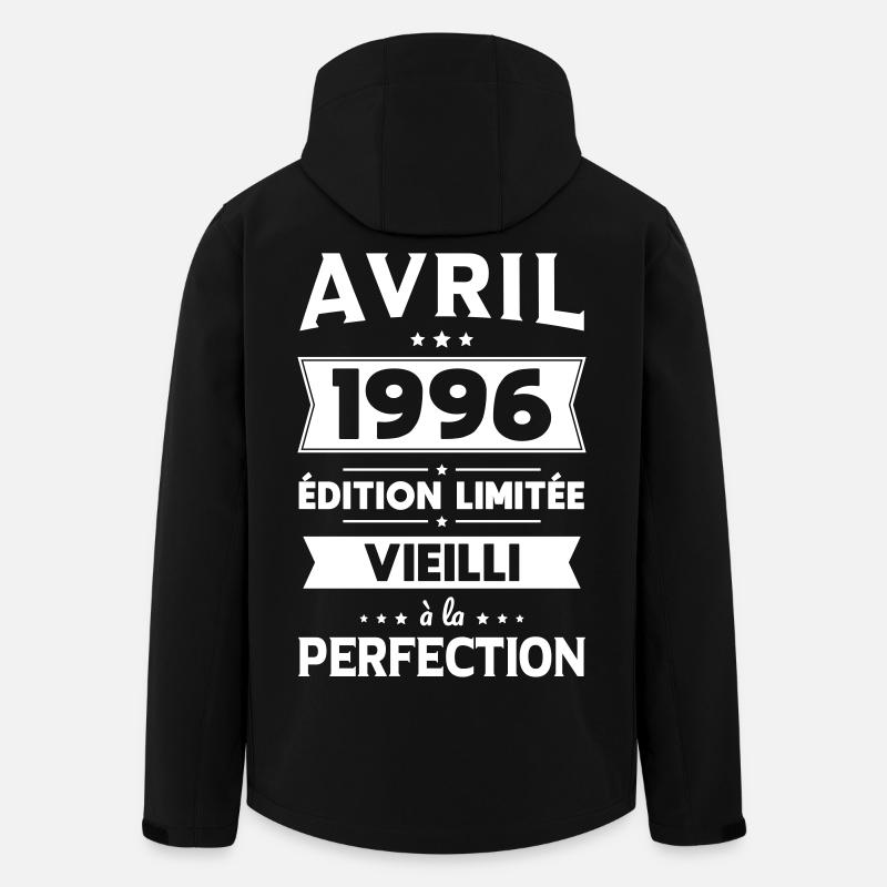 30th Anniversary - April 1996 - Men’s Recycled Softshell Jacket by Stanley/Stella - black