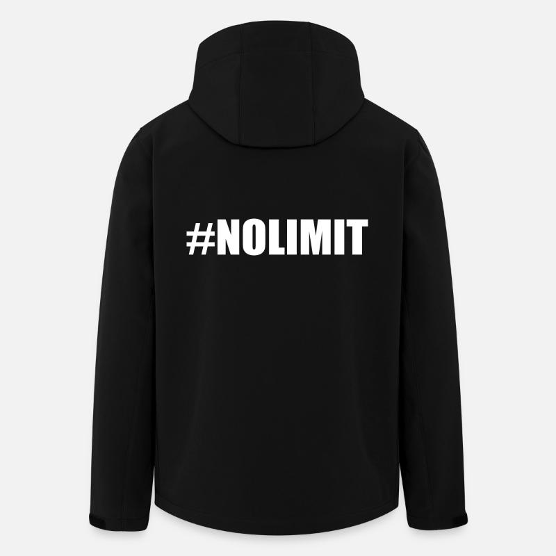 No limit - Veste softshell homme en polyester recyclé Stanley/Stella - noir