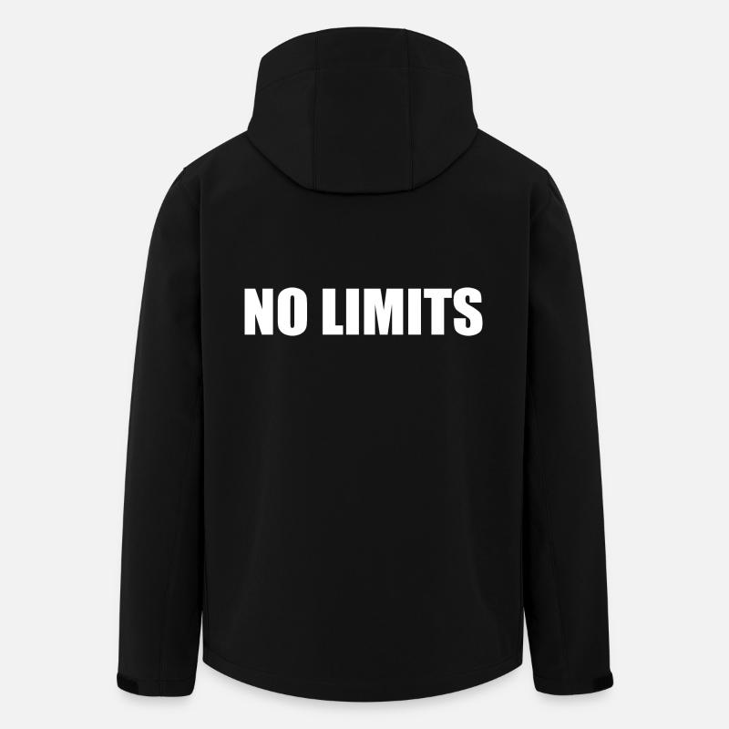 No limits - Recycelte Männer Softshell-Jacke von Stanley/Stella - Schwarz