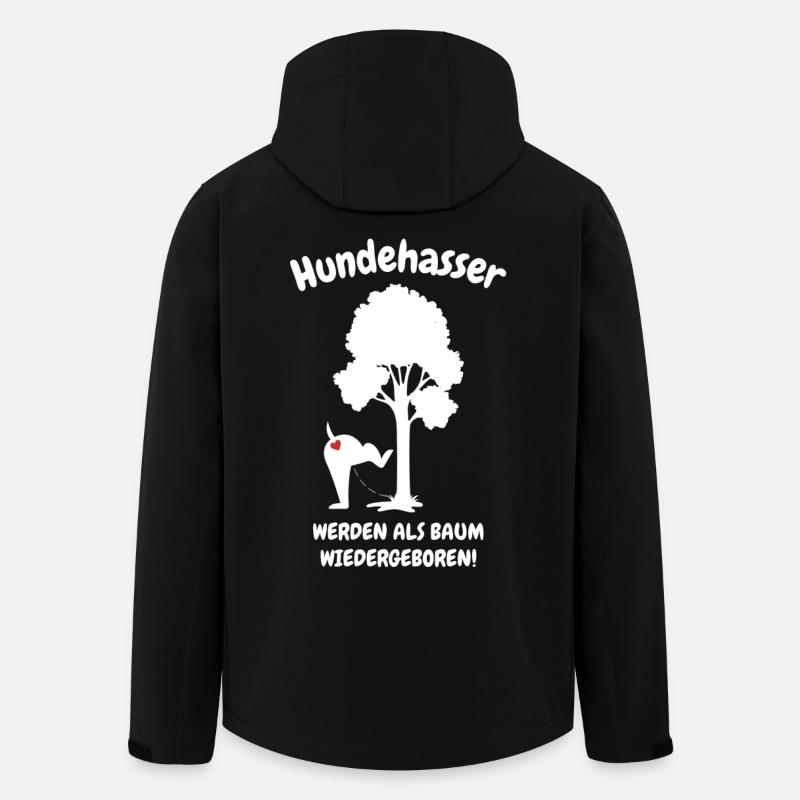 Hund Hundeliebhaber Welpe - Recycelte Männer Softshell-Jacke von Stanley/Stella - Schwarz