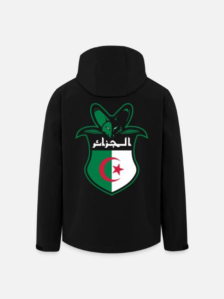 Algerie - Veste softshell homme en polyester recyclé Stanley/Stella - noir