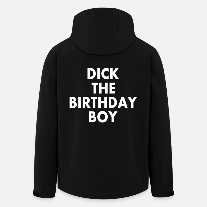 Dick the birthday boy - Veste softshell homme en polyester recyclé Stanley/Stella - noir