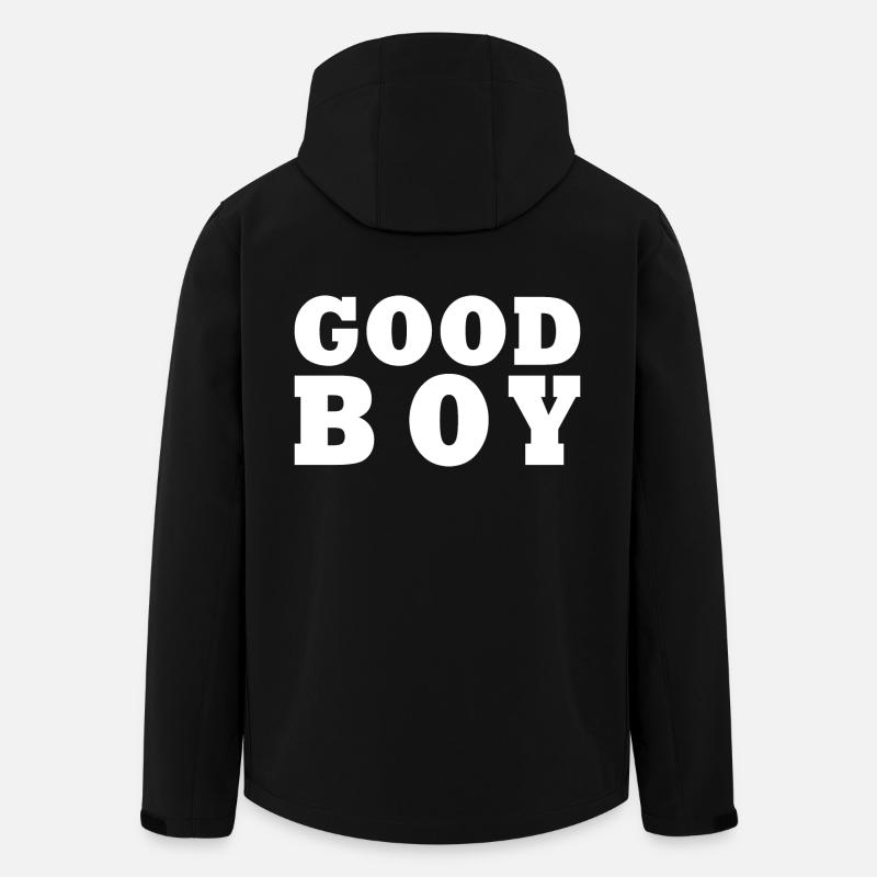 Good boy - Recycelte Männer Softshell-Jacke von Stanley/Stella - Schwarz