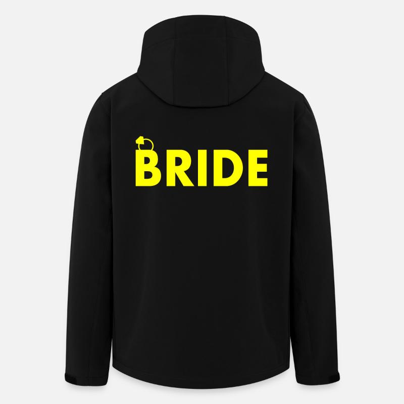 Bride - Veste softshell homme en polyester recyclé Stanley/Stella - noir