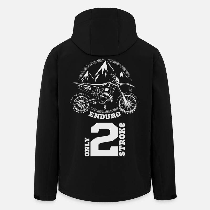 Enduro 2T - Veste softshell homme en polyester recyclé Stanley/Stella - noir