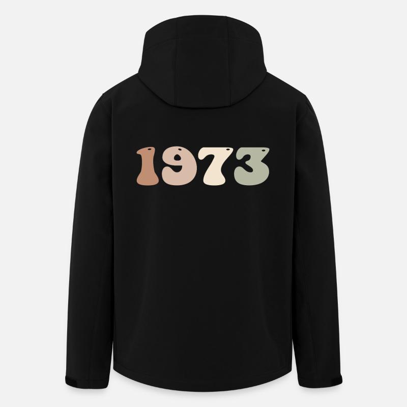 1973 - Men’s Recycled Softshell Jacket by Stanley/Stella - black