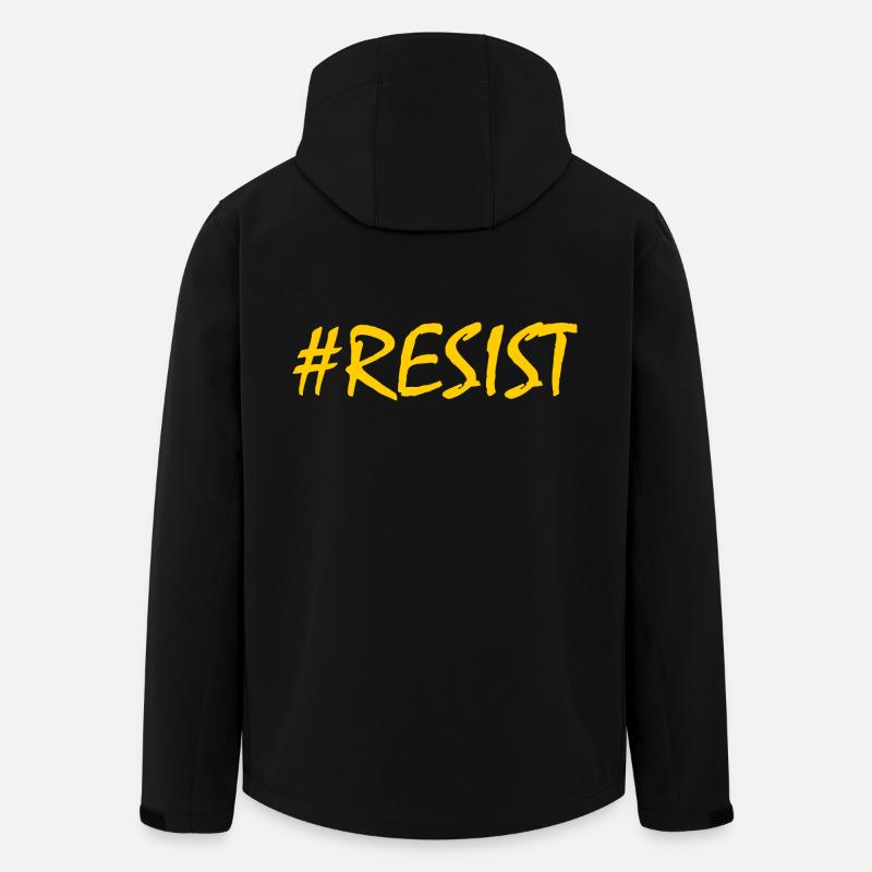 Resist - Men’s Recycled Softshell Jacket by Stanley/Stella - black