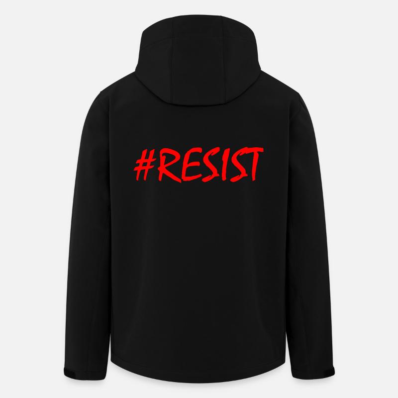Resist - Men’s Recycled Softshell Jacket by Stanley/Stella - black