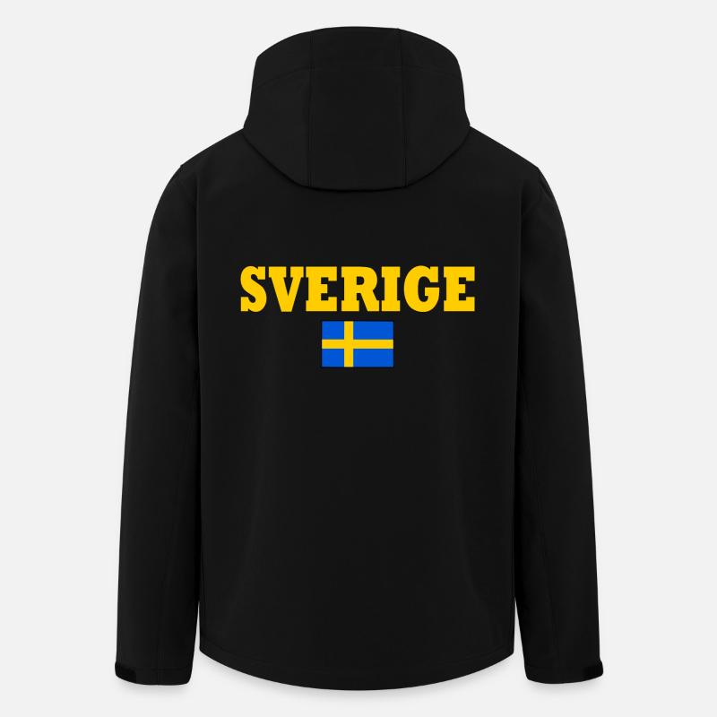Sverige - Men’s Recycled Softshell Jacket by Stanley/Stella - black