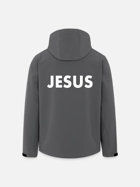 Jesus - Men’s Recycled Softshell Jacket by Stanley/Stella - black