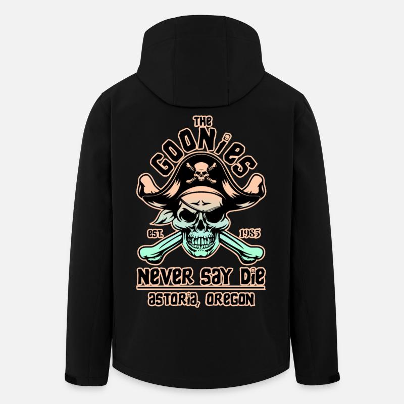 THE GOONIES 8 - Veste softshell homme en polyester recyclé Stanley/Stella - noir