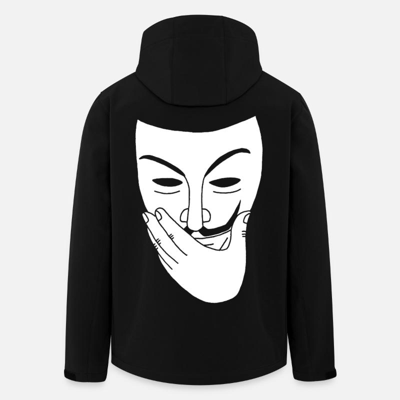 Offenbarung - Recycelte Männer Softshell-Jacke von Stanley/Stella - Schwarz