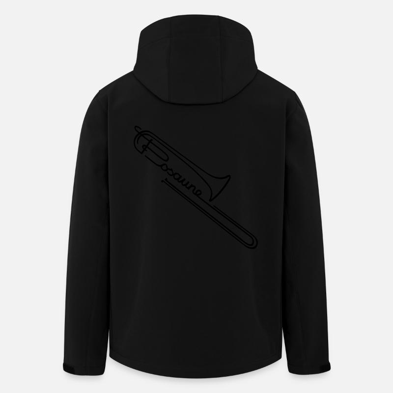 Posaune - Men’s Recycled Softshell Jacket by Stanley/Stella - black