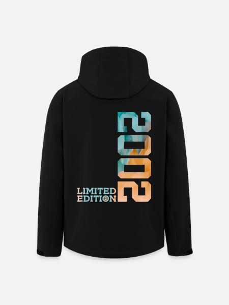 24TH BIRTHDAY LIMITED EDITION 2002 - Men’s Recycled Softshell Jacket by Stanley/Stella - black