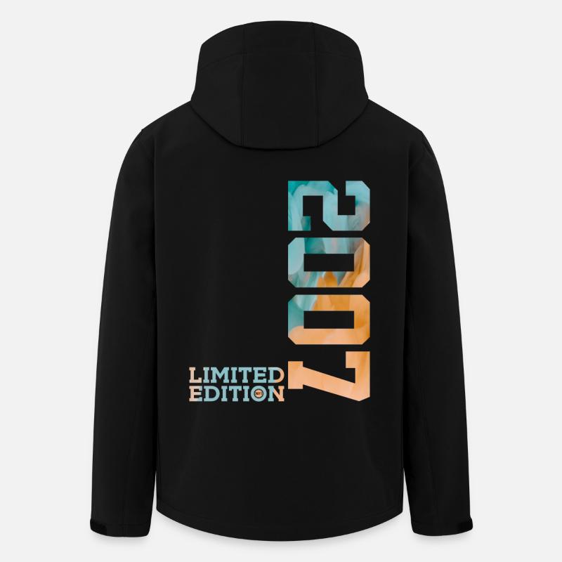 19E ANNIVERSAIRE ÉDITION LIMITÉE 2007 - Veste softshell homme en polyester recyclé Stanley/Stella - noir