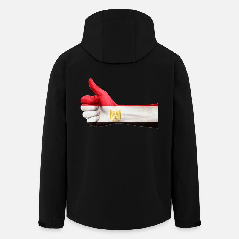 EGYPT / EGYPT - Men’s Recycled Softshell Jacket by Stanley/Stella - black