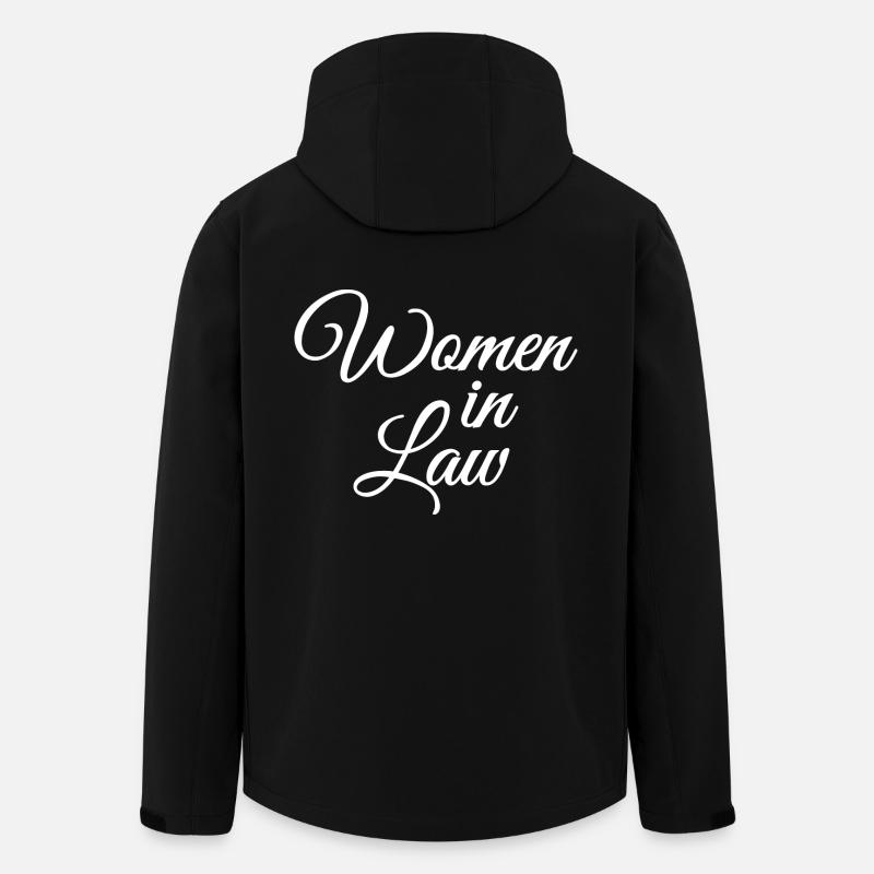 Kvinder i loven, Advokat, Advokat, Anklager Gave - Stanley/Stella herre softshelljakke i genanvendt polyester - sort