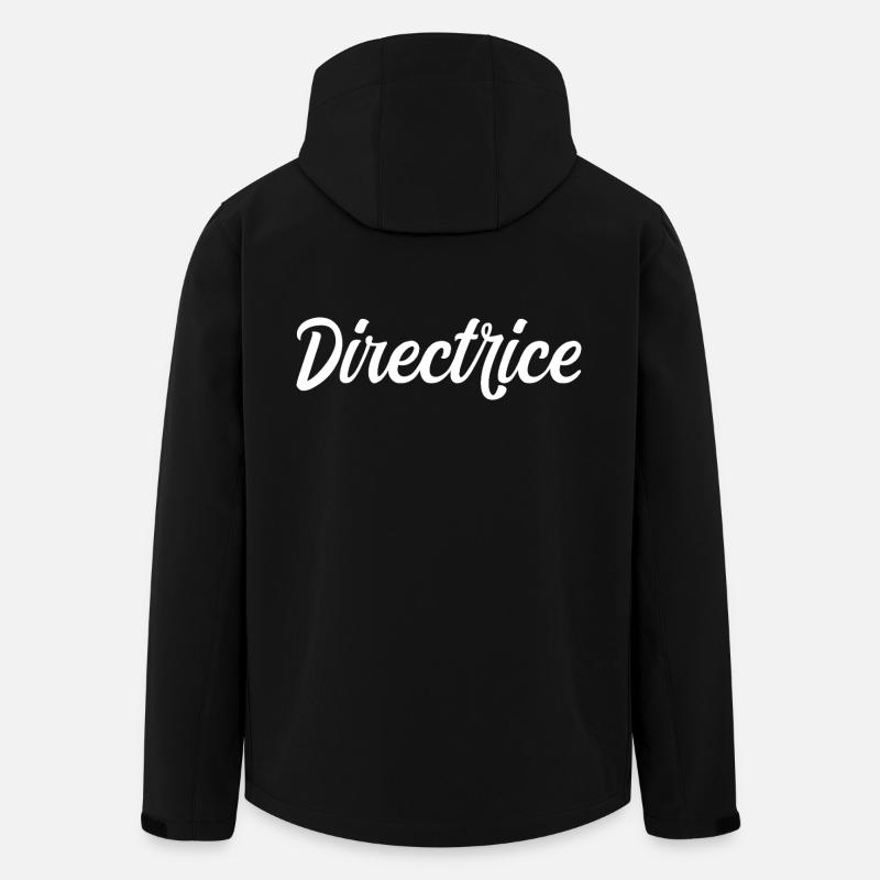 Directrice - Veste softshell homme en polyester recyclé Stanley/Stella - noir