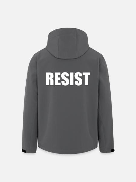 Resist - Veste softshell homme en polyester recyclé Stanley/Stella - noir