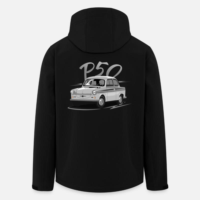 Trabant P50 - Men’s Recycled Softshell Jacket by Stanley/Stella - black
