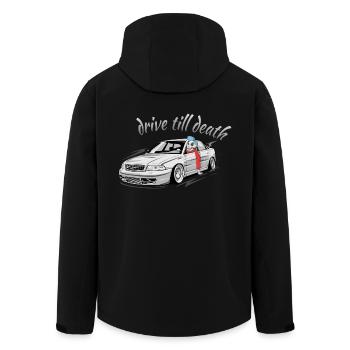 S4 B5 Limousine drive till death - Recycelte Männer Softshell-Jacke von Stanley/Stella - Schwarz - Hinten - AI Model Male 185 light (185cm)