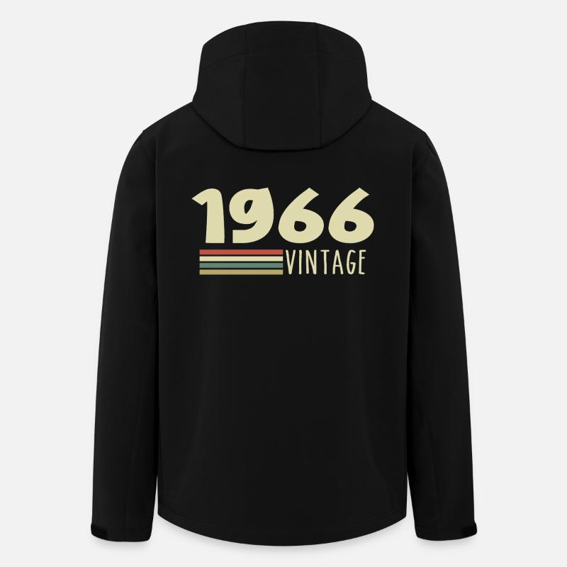 1966 Anniversary 1966 - Men’s Recycled Softshell Jacket by Stanley/Stella - black