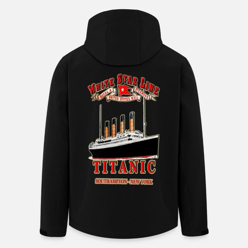 TITANIC CREATION Louis RUNEMBERG © Adagp - Men’s Recycled Softshell Jacket by Stanley/Stella - black