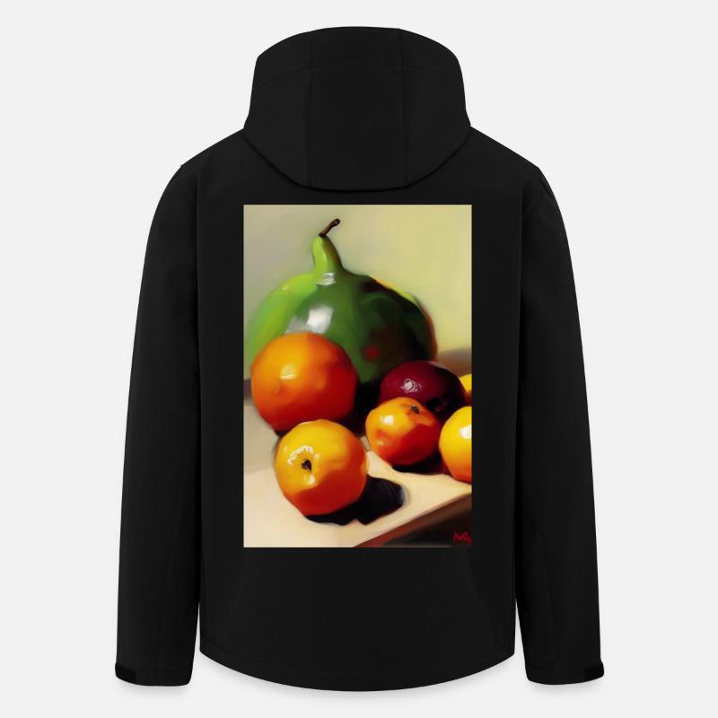 Fruit - Men’s Recycled Softshell Jacket by Stanley/Stella - black