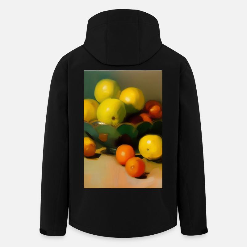 Fruit - Veste softshell homme en polyester recyclé Stanley/Stella - noir