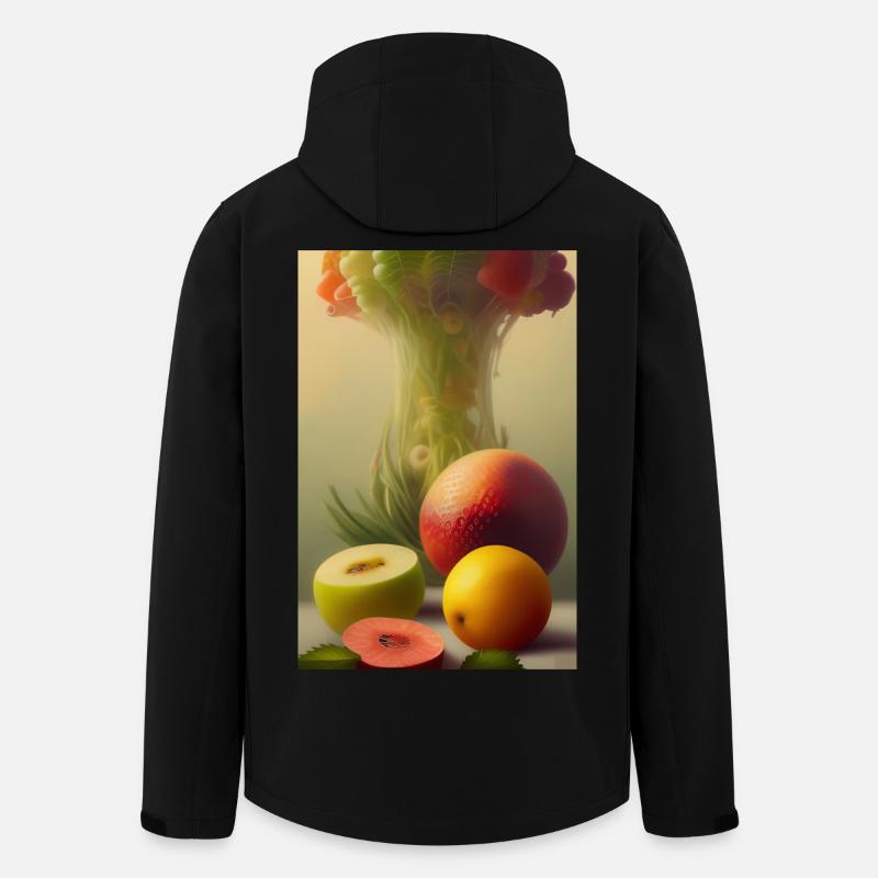 Fruit - Men’s Recycled Softshell Jacket by Stanley/Stella - black