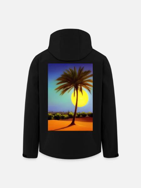 Arabian Desert - Men’s Recycled Softshell Jacket by Stanley/Stella - black