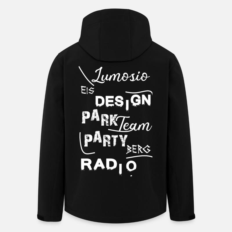 Die Antwort auf Alles - Recycelte Männer Softshell-Jacke von Stanley/Stella - Schwarz