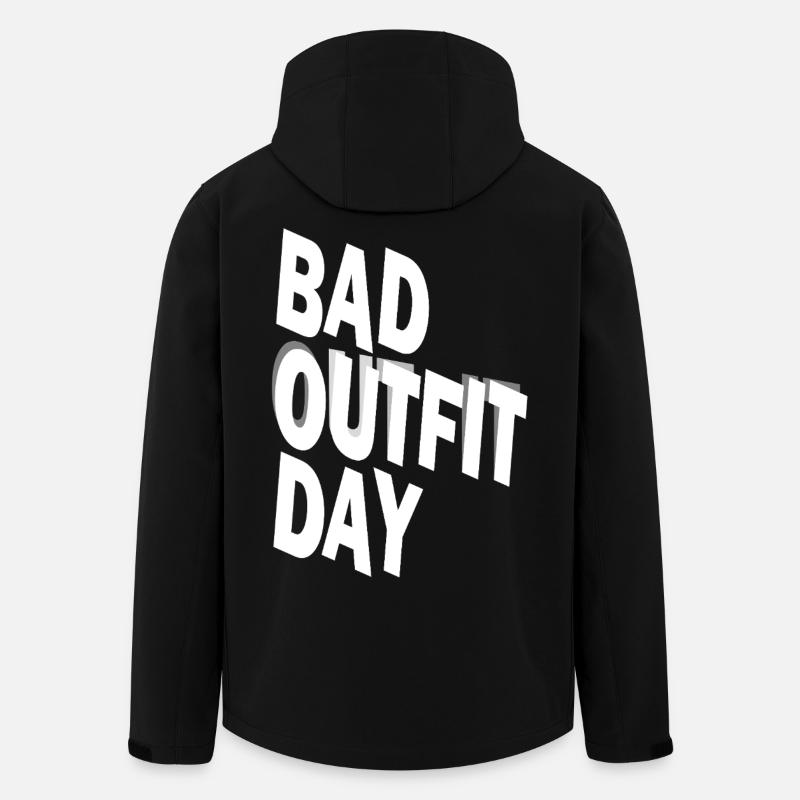 Jour de la mauvaise tenue - Veste softshell homme en polyester recyclé Stanley/Stella - noir