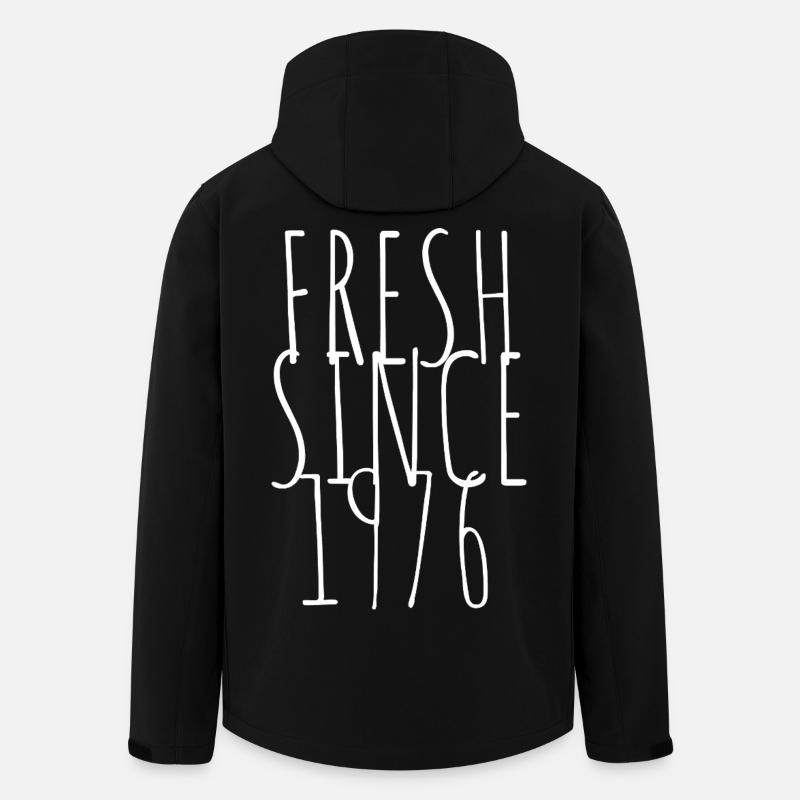 Millésime 1976 - Veste softshell homme en polyester recyclé Stanley/Stella - noir