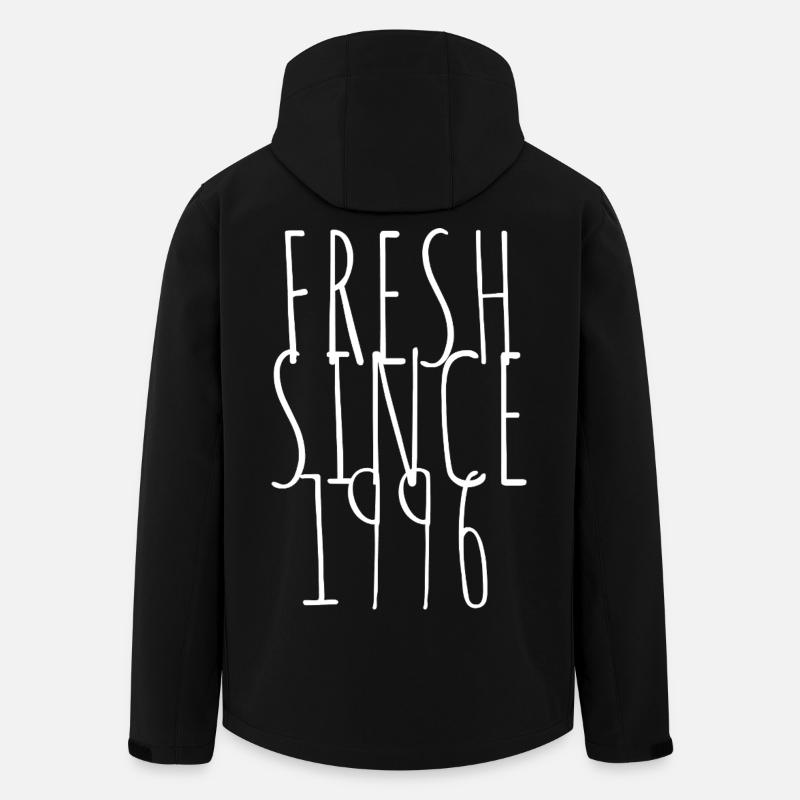 Fresh since 1996 - Recycelte Männer Softshell-Jacke von Stanley/Stella - Schwarz