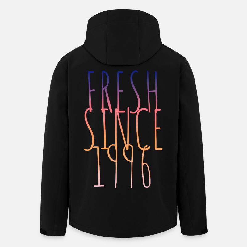 Millésime 1996 - Veste softshell homme en polyester recyclé Stanley/Stella - noir