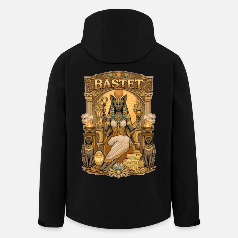 Throne of BASTET - Men’s Recycled Softshell Jacket by Stanley/Stella - black