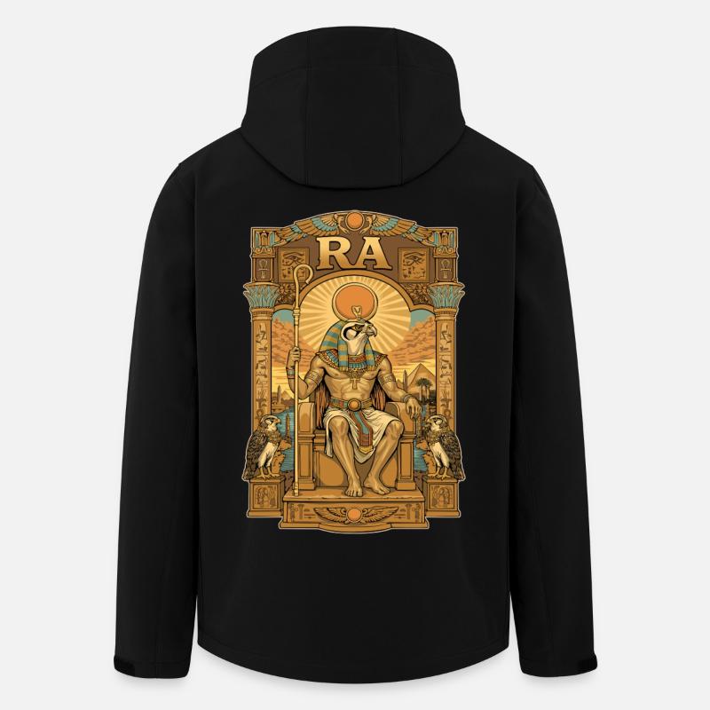 RA Throne - Men’s Recycled Softshell Jacket by Stanley/Stella - black