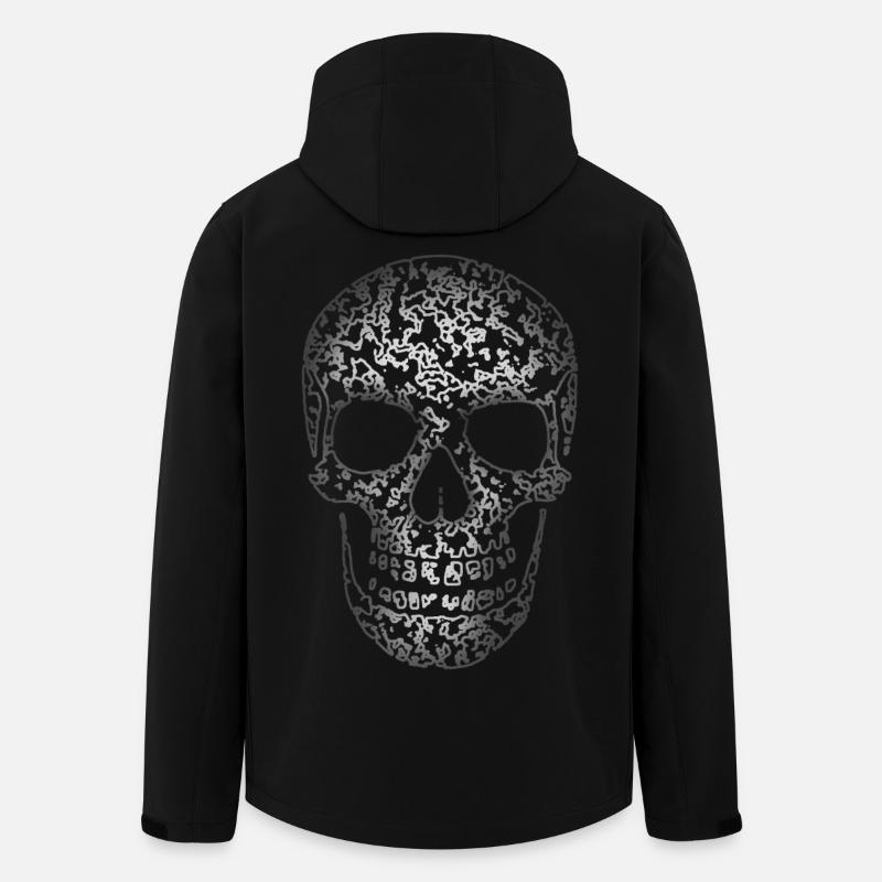 Skull Structure R6Z - Men’s Recycled Softshell Jacket by Stanley/Stella - black