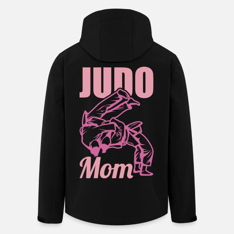 Judo Mutter - Recycelte Männer Softshell-Jacke von Stanley/Stella - Schwarz