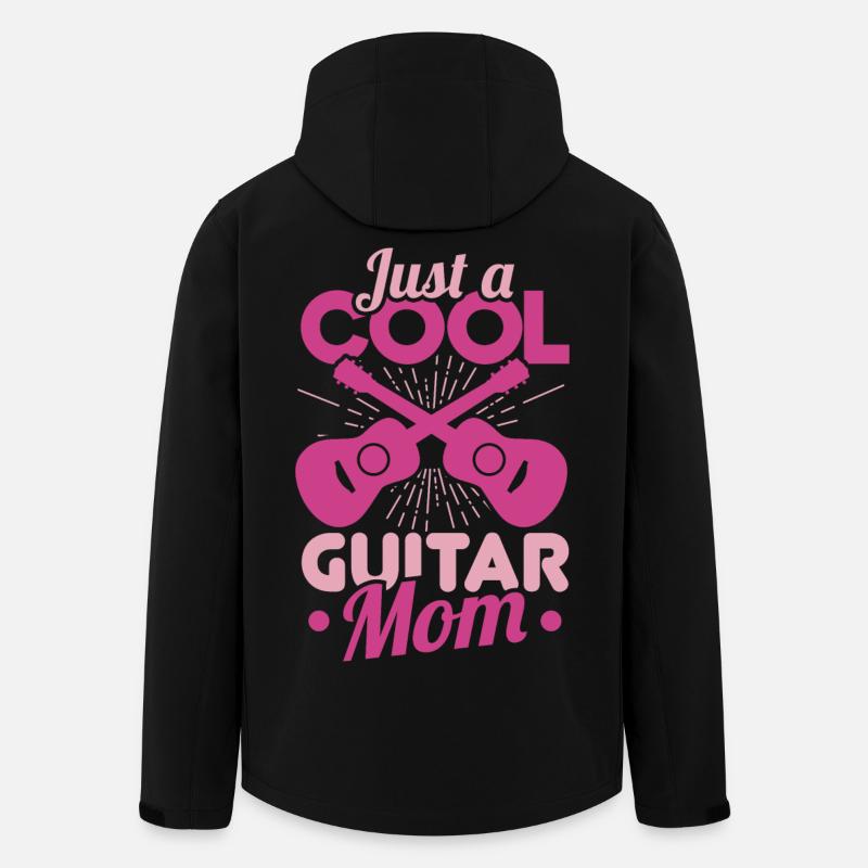 Guitar Nut - Men’s Recycled Softshell Jacket by Stanley/Stella - black