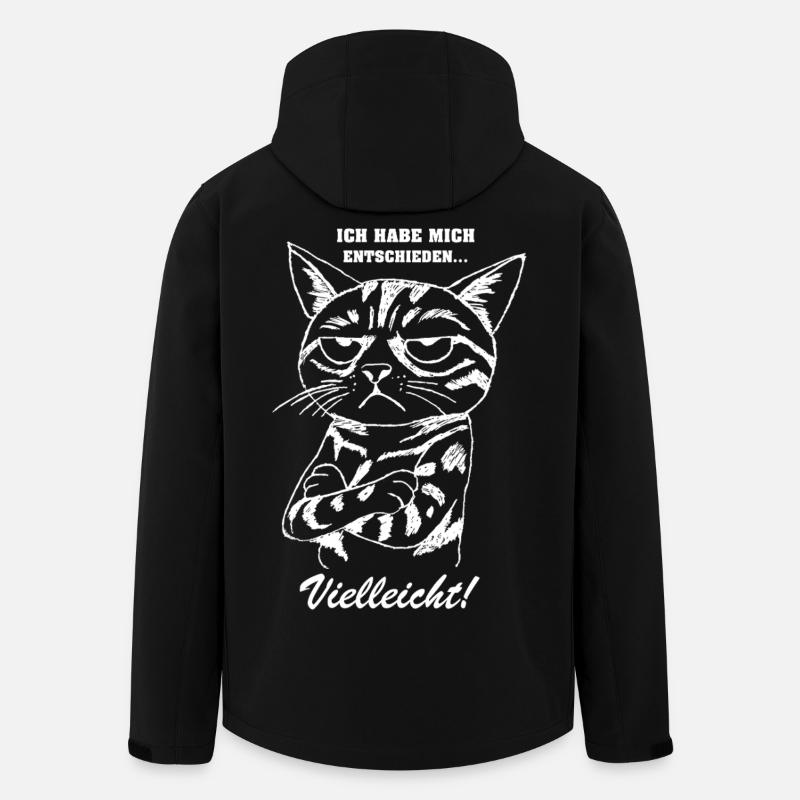 I have decided... - Men’s Recycled Softshell Jacket by Stanley/Stella - black