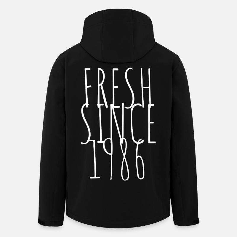 Frais depuis 1986 - Veste softshell homme en polyester recyclé Stanley/Stella - noir