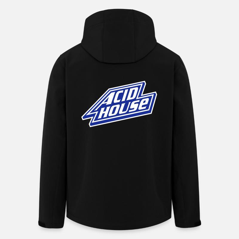 Saures Haus - Recycelte Männer Softshell-Jacke von Stanley/Stella - Schwarz